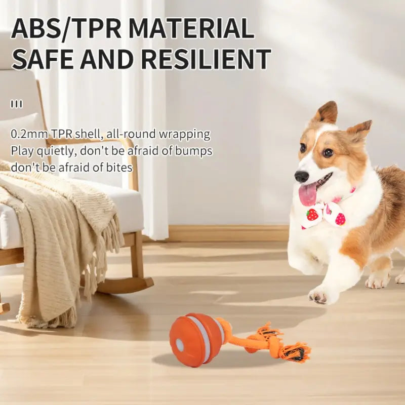 Smart Rolling Ball Toy for Dogs, Indoor Training Ball, Electric Pet Stimulation & Fun, Durable Bite-Resistant Design, Ideal for Boredom Relief